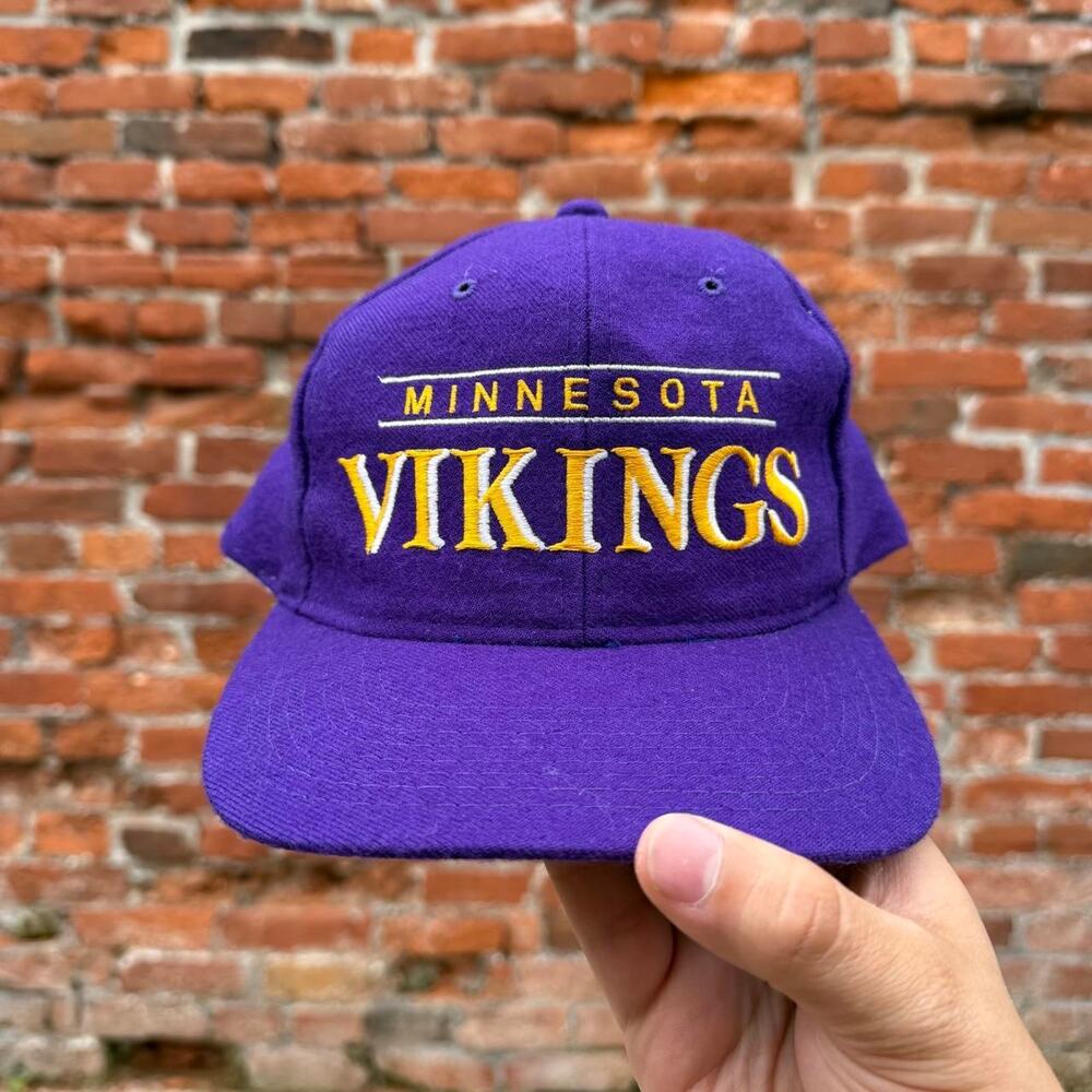Minnesota vikings 100 wool purple